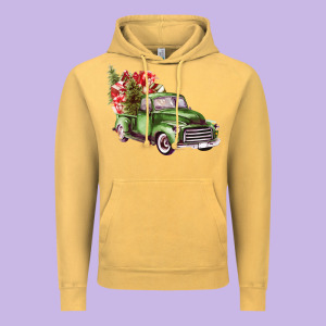 Green Truck Vintage Hoodie Designed By Bettercallsaul