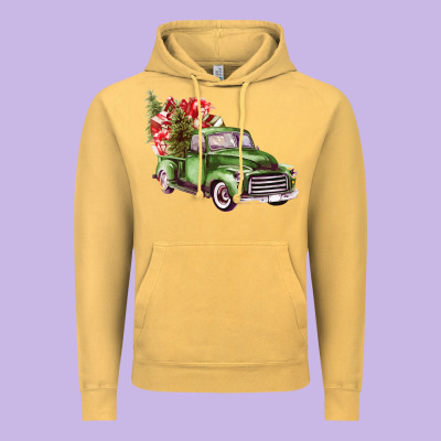 Green Truck Vintage Hoodie Designed By Bettercallsaul