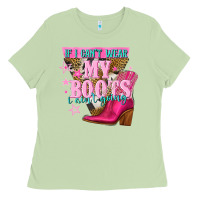 Matcha if i cant wear my boots i aint going Ladies Tee - NancyCooperArtShop