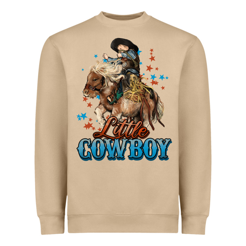 Little Cowboy Midilli Horse Kid Boy Heavyweight Sweatshirt by HowdyJamesFarm | Teevron