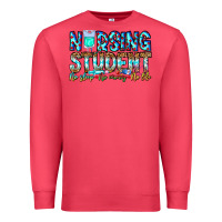Cardinal Nursing Student No Sleep No Money No Life Premium Sweatshirt - CowhideDigitalArt