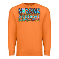 Carrot Nursing Student No Sleep No Money No Life Premium Sweatshirt - CowhideDigitalArt