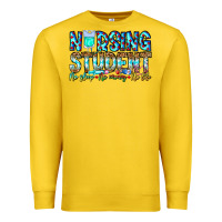 Lemon Nursing Student No Sleep No Money No Life Premium Sweatshirt - CowhideDigitalArt