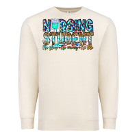 Sandshell Nursing Student No Sleep No Money No Life Premium Sweatshirt - CowhideDigitalArt