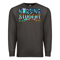 Smoke Nursing Student No Sleep No Money No Life Premium Sweatshirt - CowhideDigitalArt
