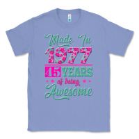 Colony Blue made in 1977, 45 years of being awesome Classic Tee - Jasminsmagicworld