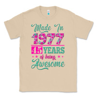 Mushroom made in 1977, 45 years of being awesome Classic Tee - Jasminsmagicworld