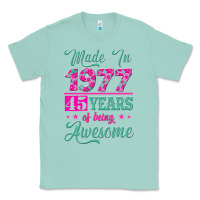 Seafoam made in 1977, 45 years of being awesome Classic Tee - Jasminsmagicworld