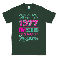 Sports Green made in 1977, 45 years of being awesome Classic Tee - Jasminsmagicworld