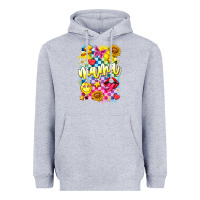 Heather Grey Mama Heavyweight Hoodie - CowhideDigitalArt