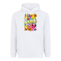 White Mama Heavyweight Hoodie - CowhideDigitalArt