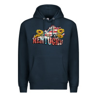 Navy kentucky 4th of july Premium Hoodie - FaDigitalArtStudio