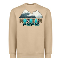 Mushroom Mountain Mama Heavyweight Sweatshirt - CowGirlArtShop