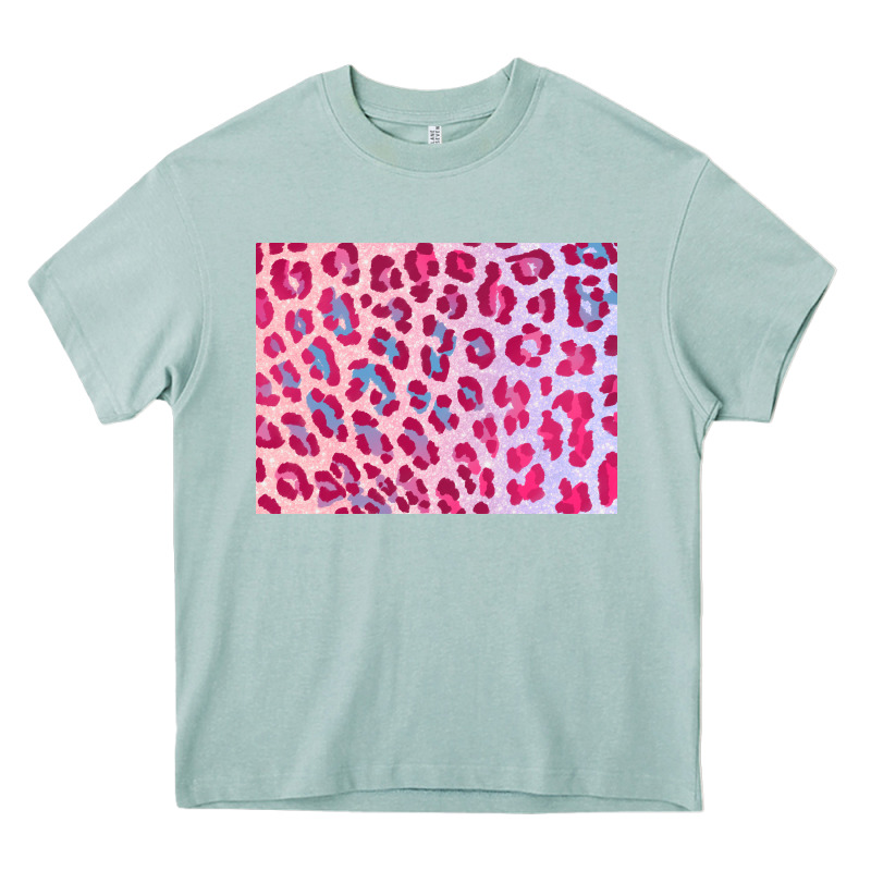 Leopard Background Pink Shimmer 3200x2400 Heavy Core Tee by AdoDesignShop | Teevron