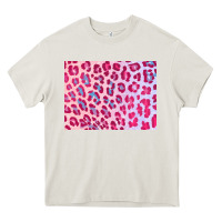Cream leopard background pink shimmer 3200x2400 Heavy Core Tee - AdoDesignShop