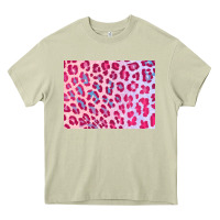 Mossy leopard background pink shimmer 3200x2400 Heavy Core Tee - AdoDesignShop