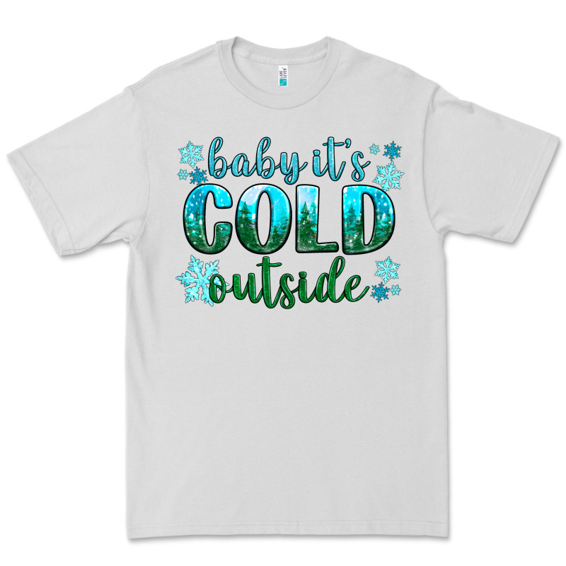 Baby Its Cold Outside Premium Tee by NancyCooperArtShop | Teevron
