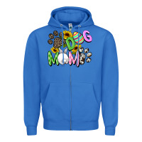 True Royal Dog mom Easter Mother's Day Zipper Hoodie - FaDigitalArtStudio