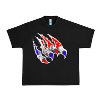 Black American Flag Claw Urban Heavy Tee - Bettercallsaul
