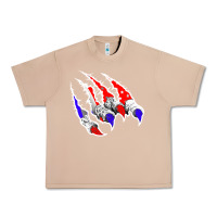 Burro American Flag Claw Urban Heavy Tee - Bettercallsaul