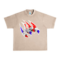 French Oak American Flag Claw Urban Heavy Tee - Bettercallsaul