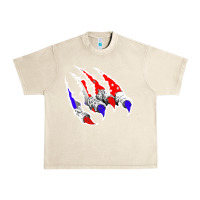 Sandshell American Flag Claw Urban Heavy Tee - Bettercallsaul