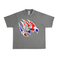 Tornado American Flag Claw Urban Heavy Tee - Bettercallsaul