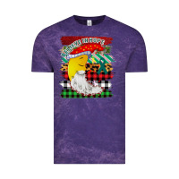 Cloud Purple Christmas Brushstrokes Moon Vintage Tee - Bettercallsaul