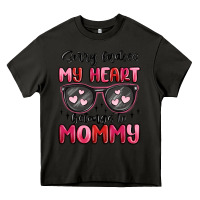 Asphalt sorry ladies my heart belongs to mommy Heavy Core Tee - MaliasSmallBusiness