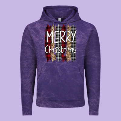 Merry Christmas Leopard Vintage Hoodie Designed By Bettercallsaul