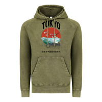 Vintage Olive Tokyo Vintage Hoodie - Bettercallsaul