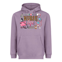 Lavender Western Nurse Life Heavyweight Hoodie - LillyAllenDesigns
