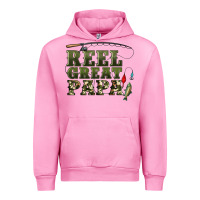 Fuchsia Pink reel great papa Urban Hoodie - Artiststas