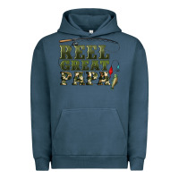 Pigment Midnight Navy reel great papa Urban Hoodie - Artiststas