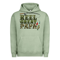Pigment Oil Green reel great papa Urban Hoodie - Artiststas