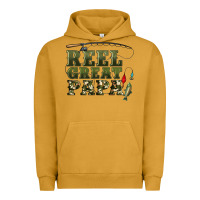 Pigment Peanut Butter reel great papa Urban Hoodie - Artiststas