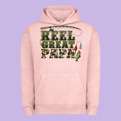 Reel Great Papa Urban Hoodie Designed By Artiststas