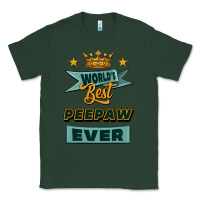Sports Green world's best peepaw ever Classic Tee - Jasminsmagicworld