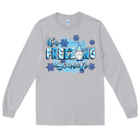 Moon Dust it's freezing season Long Sleeve Tee - texasbilliewilder