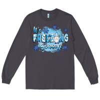 Smoke it's freezing season Long Sleeve Tee - texasbilliewilder