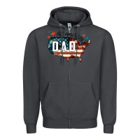 Smoke All american dad Zipper Hoodie - FaDigitalArtStudio