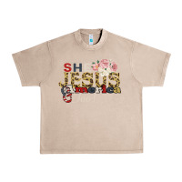 French Oak She Jesus America Too Urban Heavy Tee - Bettercallsaul