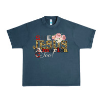 Midnight Navy She Jesus America Too Urban Heavy Tee - Bettercallsaul