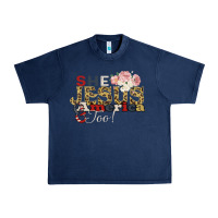 Navy She Jesus America Too Urban Heavy Tee - Bettercallsaul