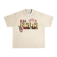 Sandshell She Jesus America Too Urban Heavy Tee - Bettercallsaul
