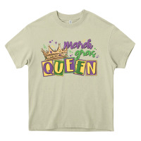 Mossy mardi gras queen Heavy Core Tee - MaliasSmallBusiness