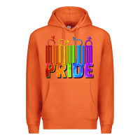 Carrot Pride Barcode Premium Hoodie - FaDigitalArtStudio