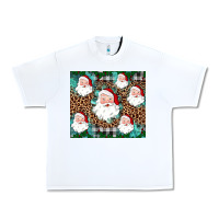 White santa Urban Heavy Tee - JahusDesignShop