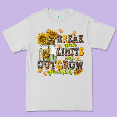 Break Your Limits And Outgrow Yourself Premium Tee Designed By Nancycooperartshop