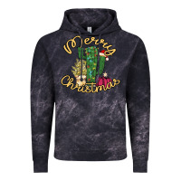 Cloud Black Merry Christmas Cactus Vintage Hoodie - Bettercallsaul